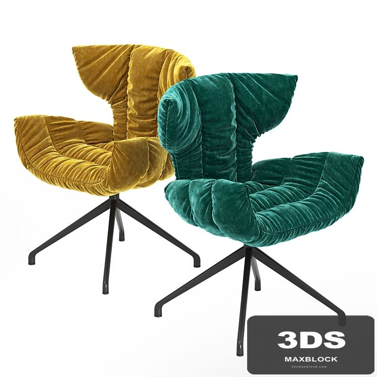 Stylish Italian modern Cassia B156 armchair from Bretz