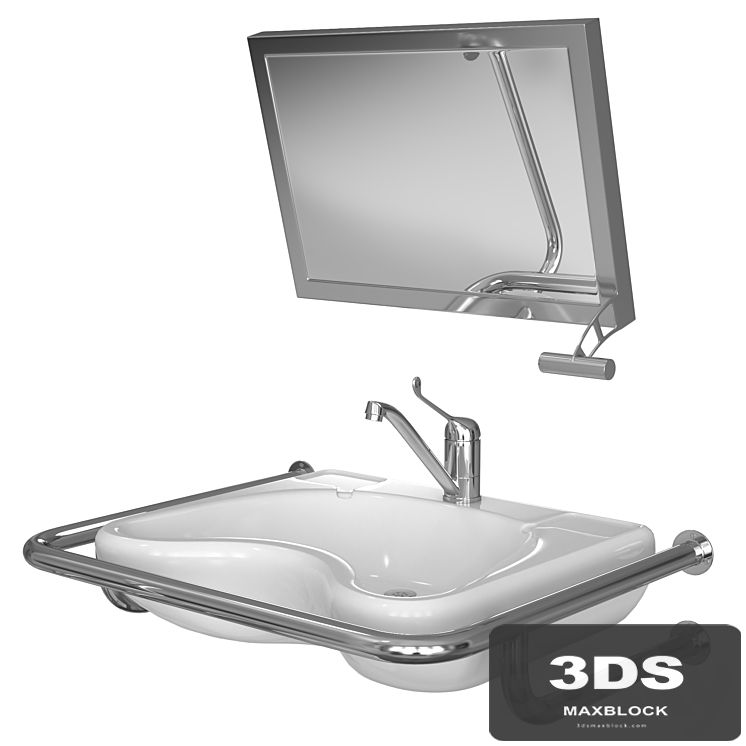 Sink for people with disabilities