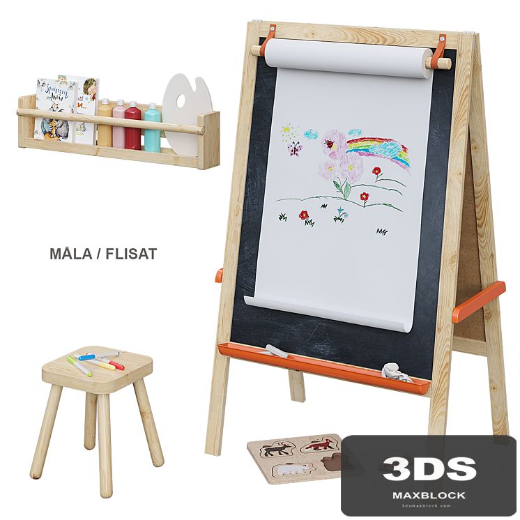 MÅLA / FLISAT IKEA Easel