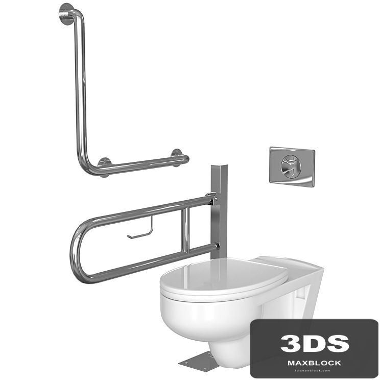 Toilet for people with disabilities