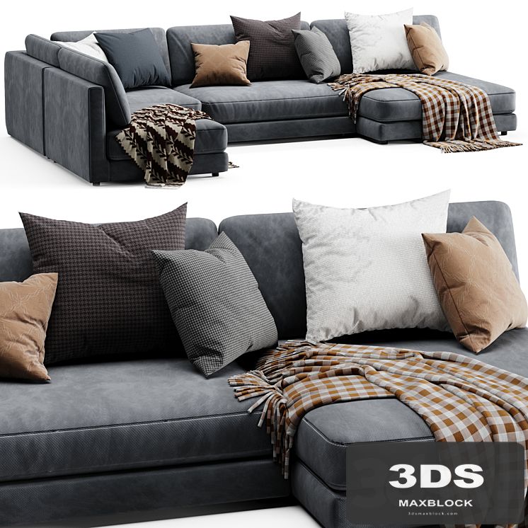 Blanche katarina sectional sofa