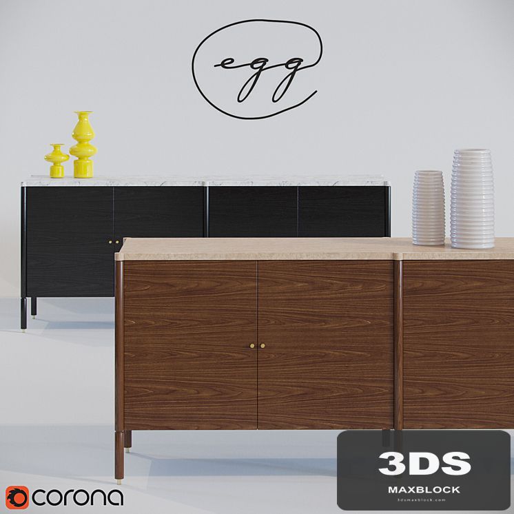 Morrison Credenza by Egg Collective