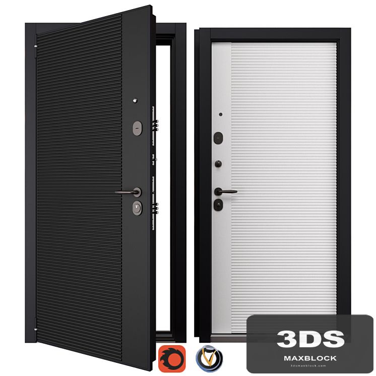 Entrance metal door Newest NT 4 (Holz)