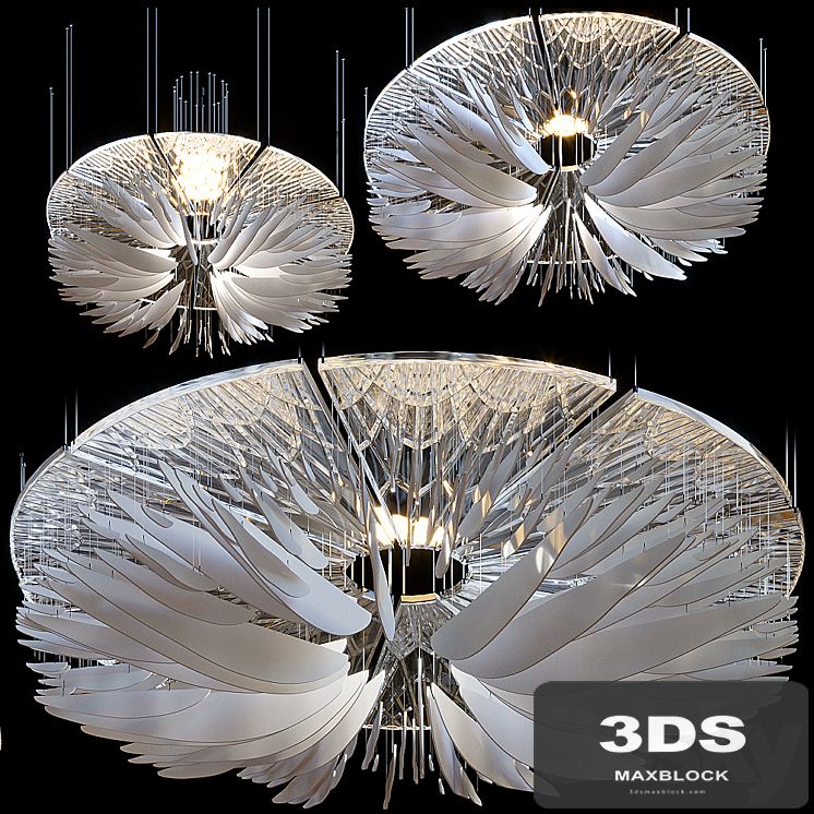 Pendant lamp Vargov Design - Oudemansiella