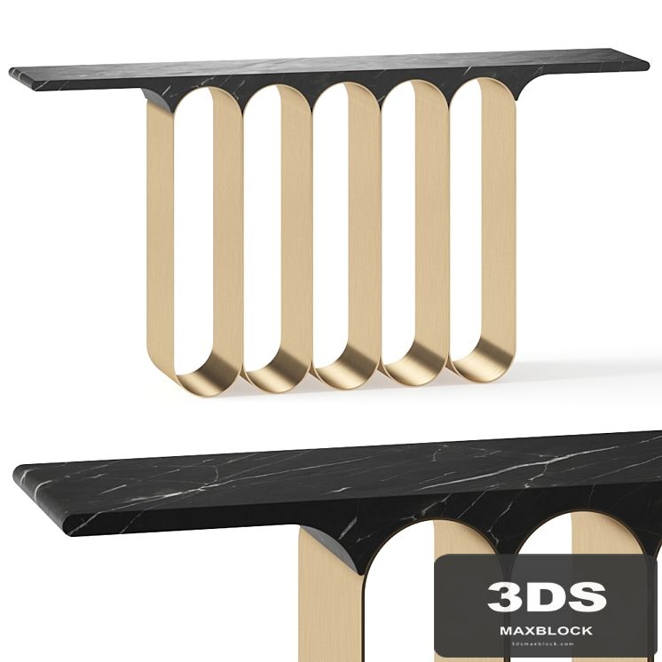 Herve Langlais Steel5 Console Table