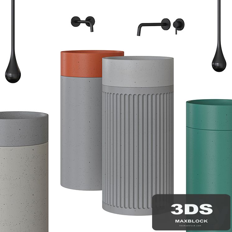 Odri K | Floor-standing sink