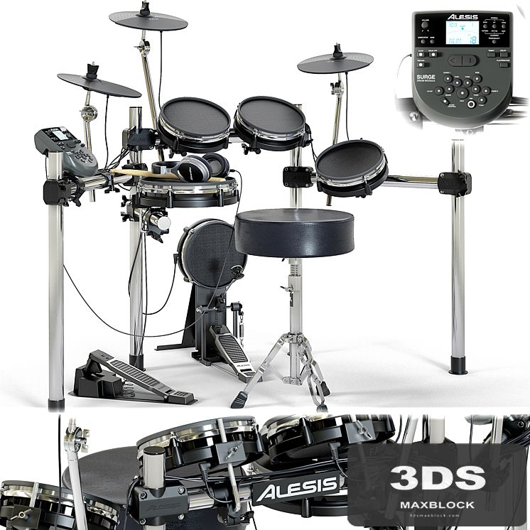 Drum set ALESIS surge mesh kit. Musical instrument