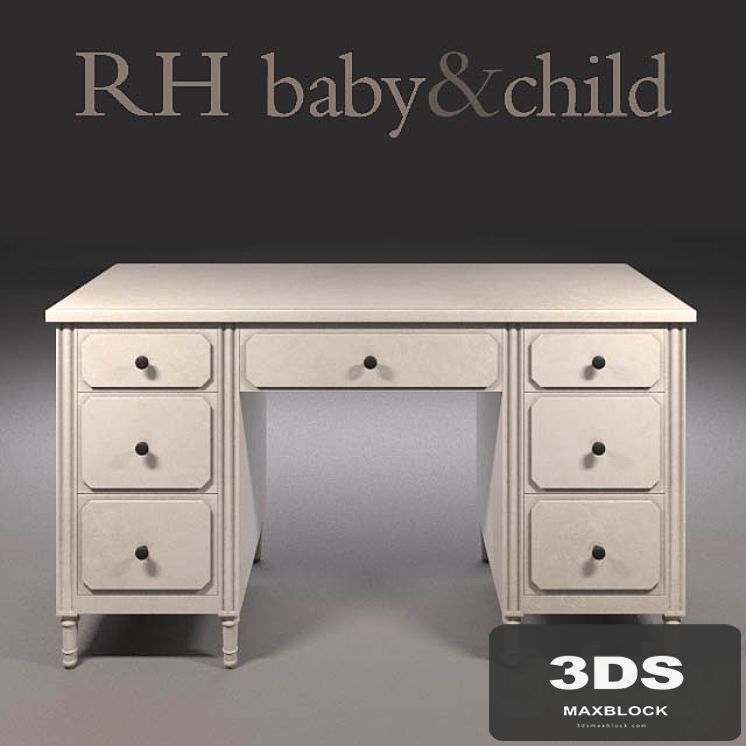 RH - Marcelle Storage Desk