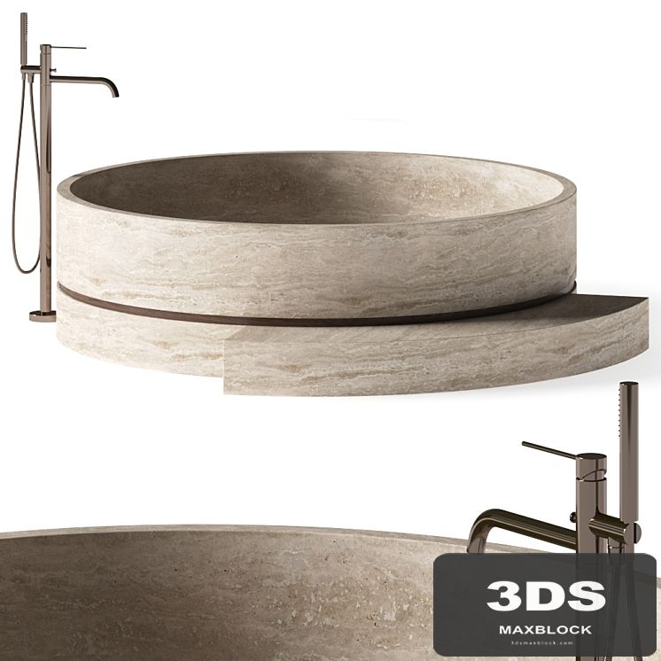 Davani Parallel B185 Bathtub & Nobili Velis