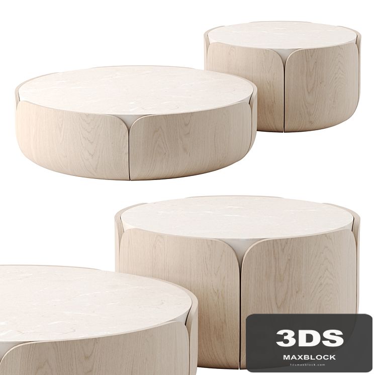 Bloom coffee tables by Milla & Milli