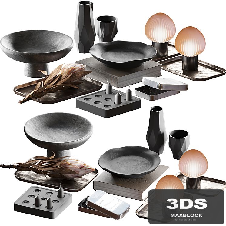 Decorative set 022 geometric