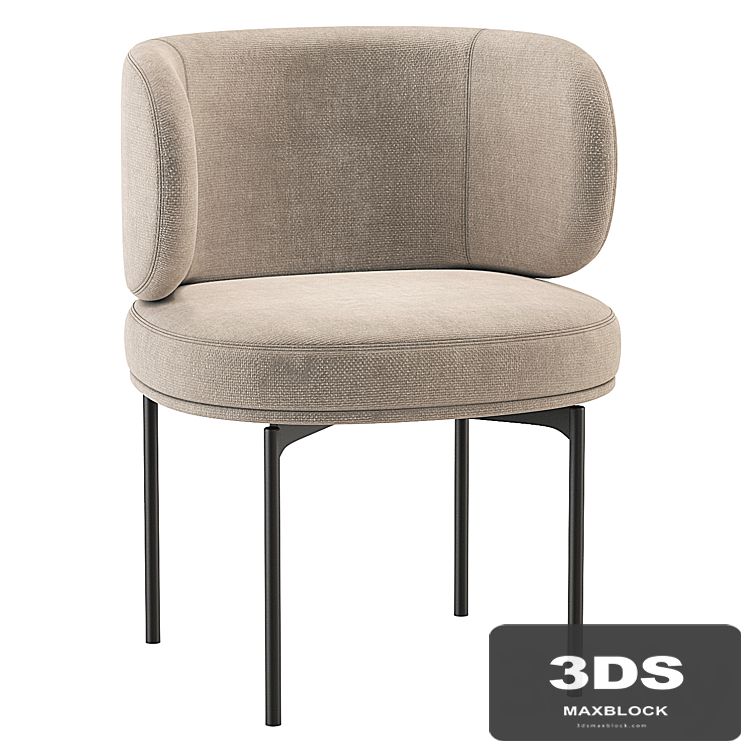 Akiko Dining Chair Gallotti and Radice