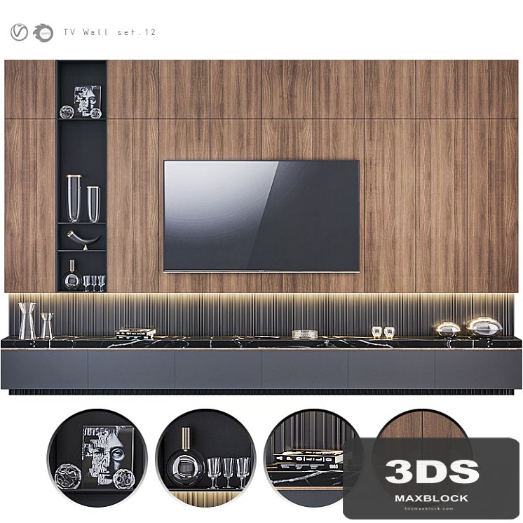 Tv Wall Set 12