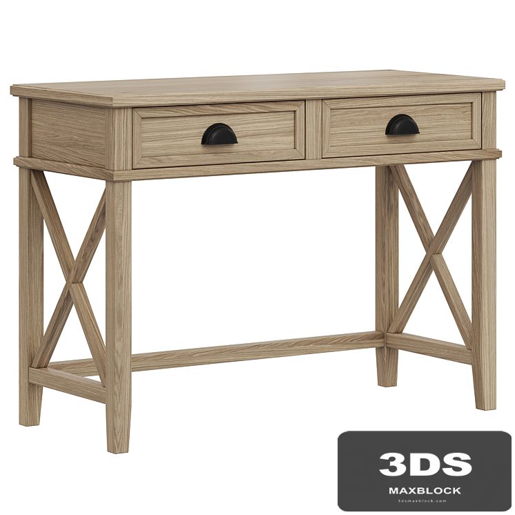 Dantone Home 2-Drawer Cambridge Writing Desk