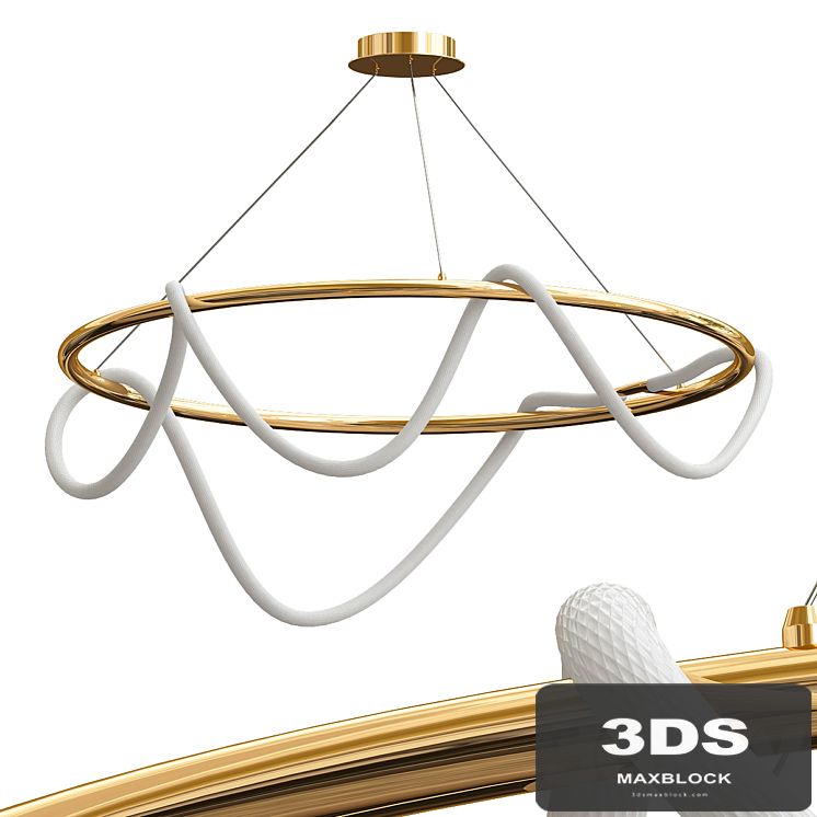Luke glorify ring chandelier