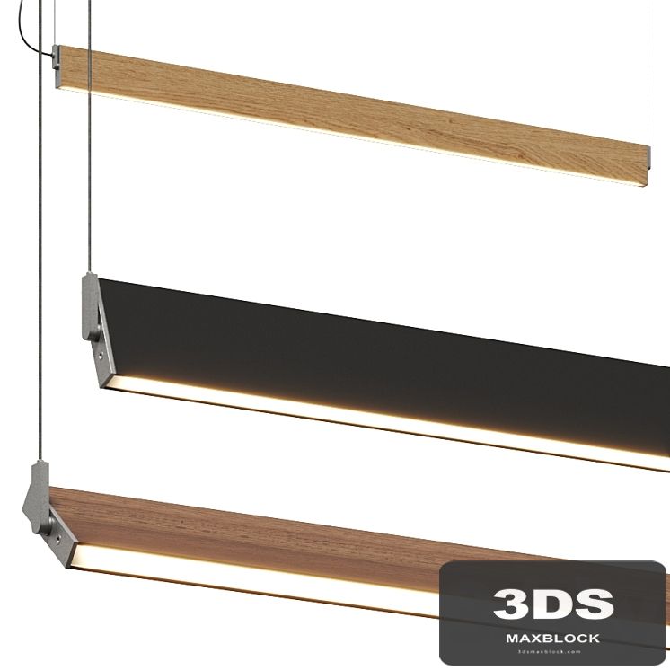 Ole Lighting Manolo Linear Pendant Lamp