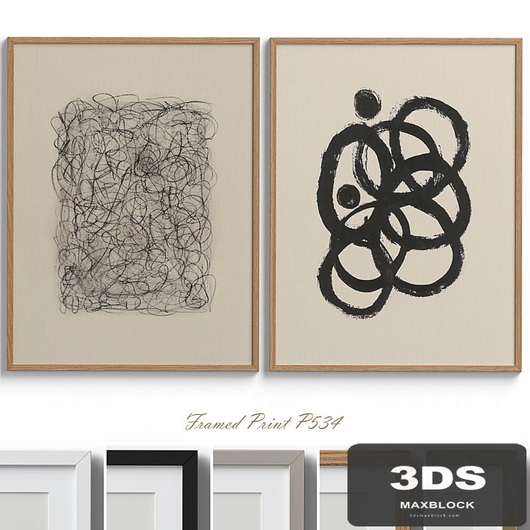 Framed Print P-534