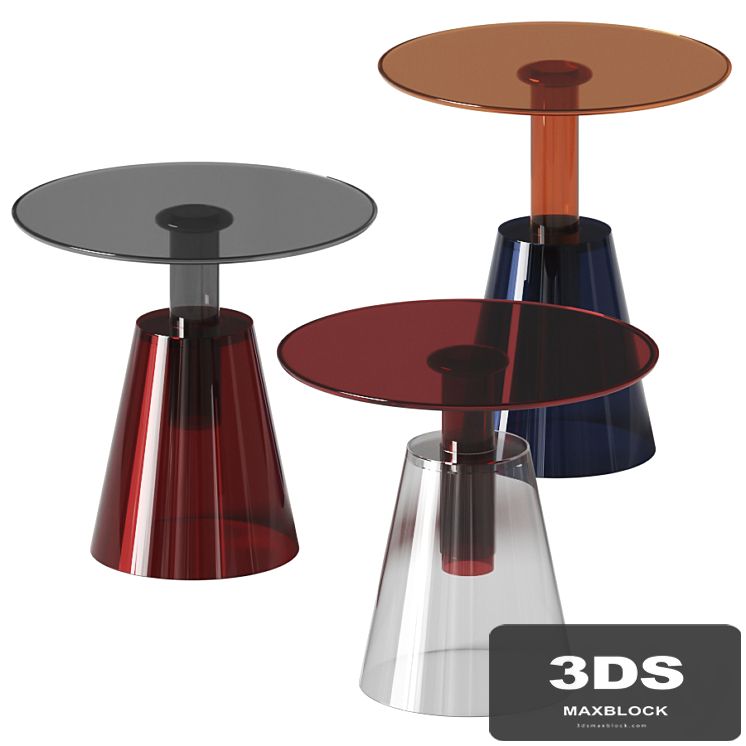 Ilia coffee tables set by ENNE