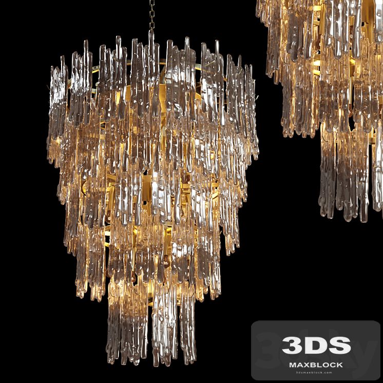 CHANDELIER SAINT ROCH L BY EICHHOLTZ