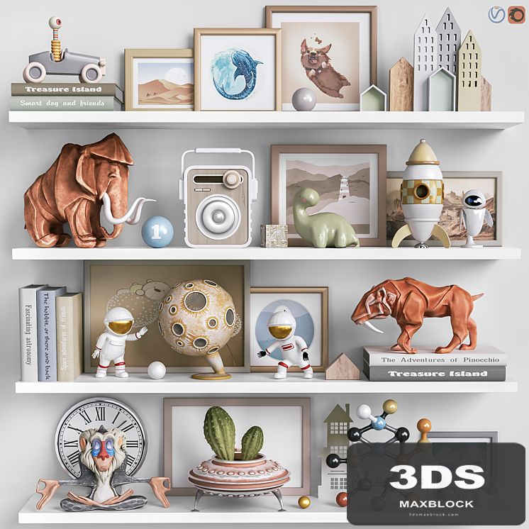 Toys and furniture set 117