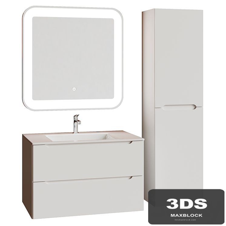 Bathroom Furniture Set 03