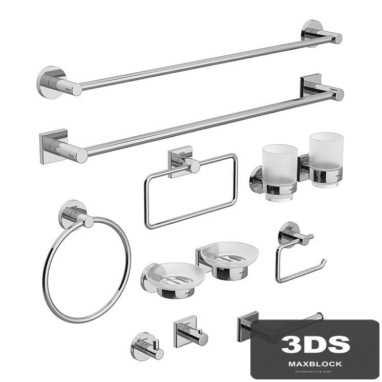 Sonia Line bathroom accessories set