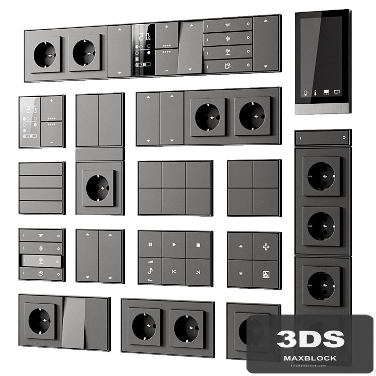 Ekinex sockets and switches
