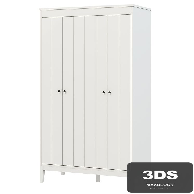 IDANÄS IDANES Wardrobe, white121x211