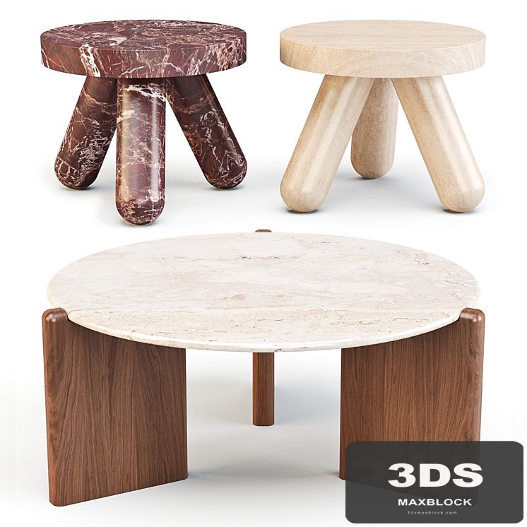 CB2: Santoro and Jaxx - Coffee and Side Tables