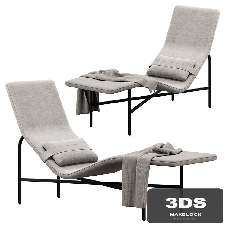 Deep Thoughts Chaise by bludot
