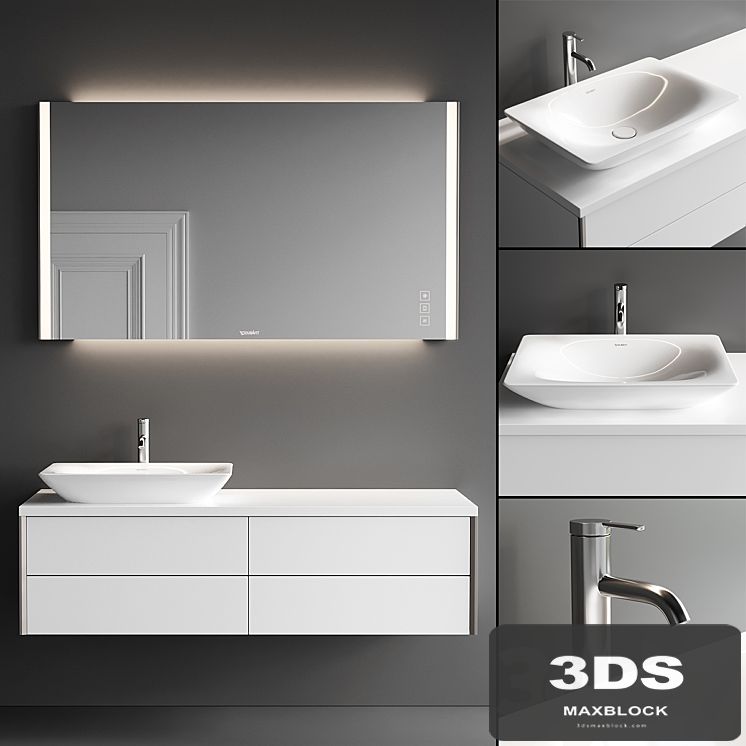 Duravit XViu Vanity Unit Set 2