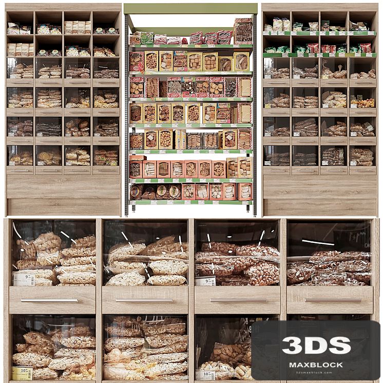 Nuts shelves