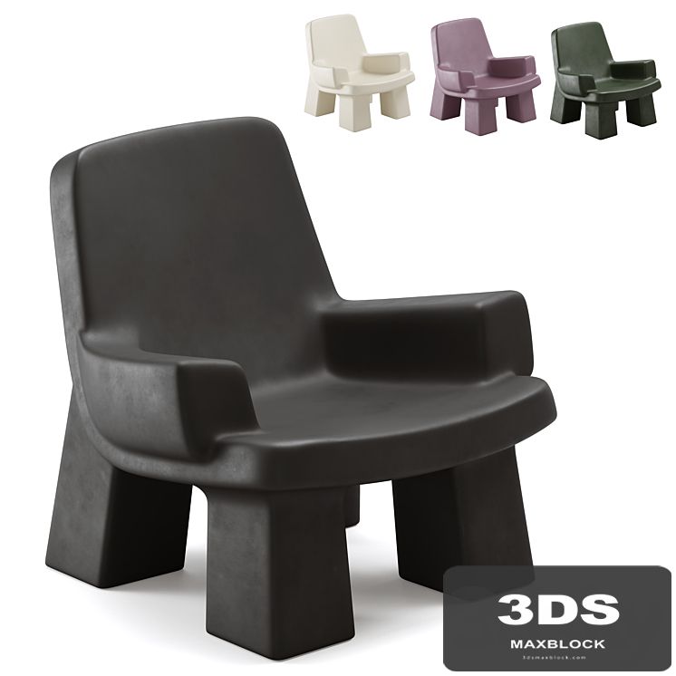 Armchair Faye Toogood Fudge Chair