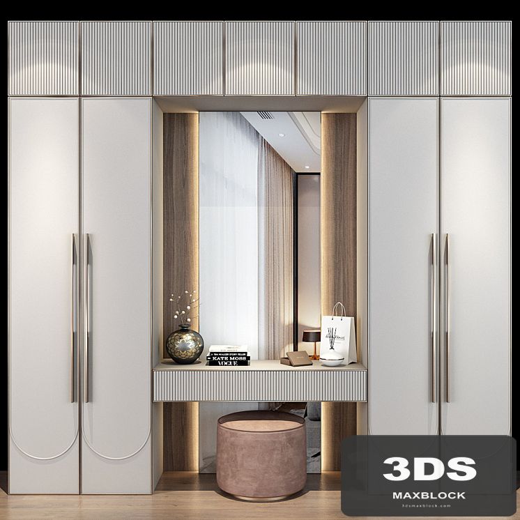 Hallway | Furniture cabinet | set 469