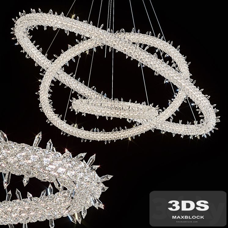 Chandelier Lorenza by GLCrystal d100cm * 80cm * 60cm