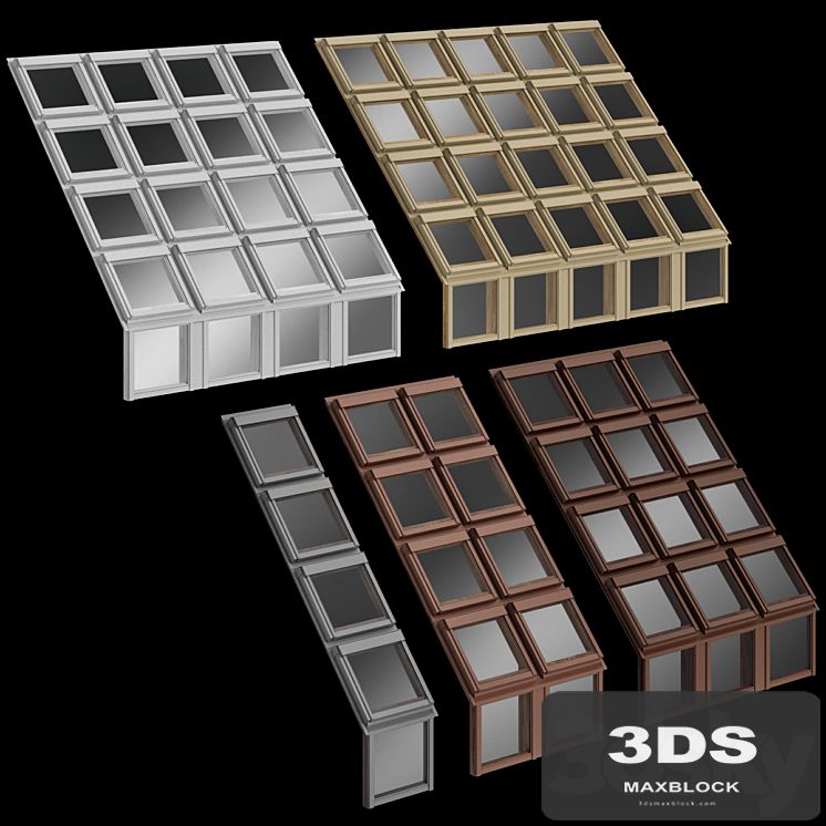 Skylights Roof windows mansard