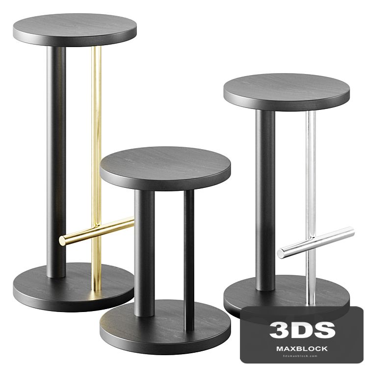 Spot Bar Stools by Herman Miller