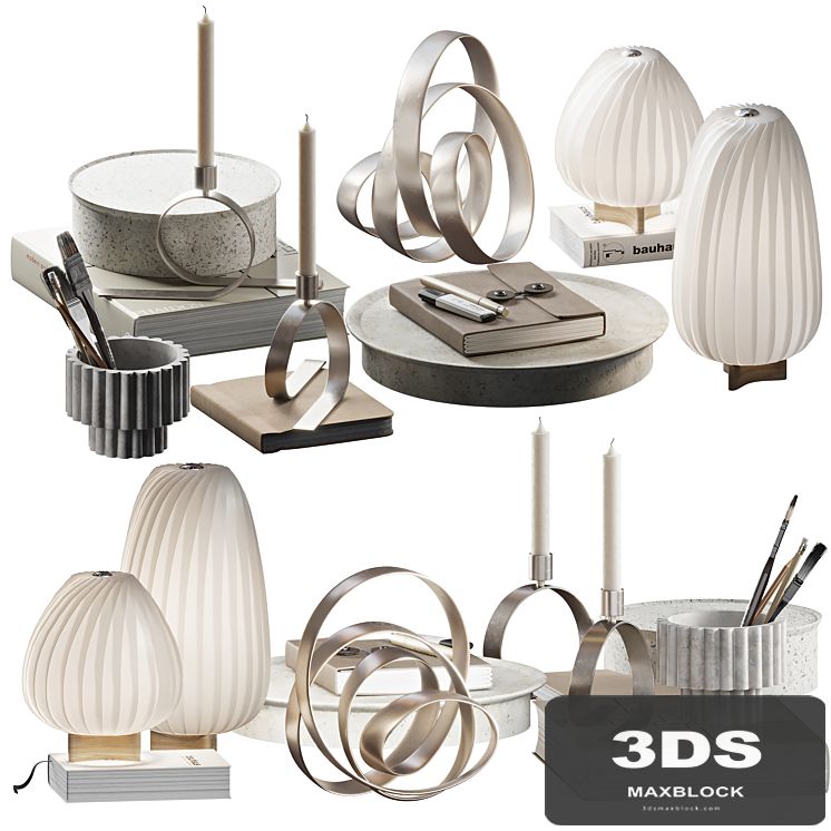 Decorative set 023 geometric