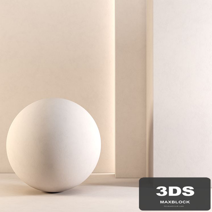 5 Wall paint Textures (5 colors) 4k Seamless - Tileable