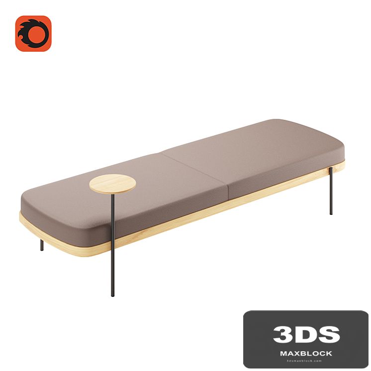 Bench Abisko AB 3P00 from True Design