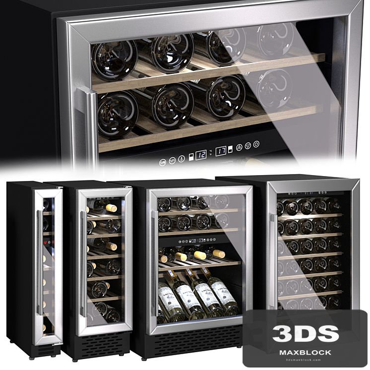 A set of wine cabinets (refrigerators) from Innocenti
