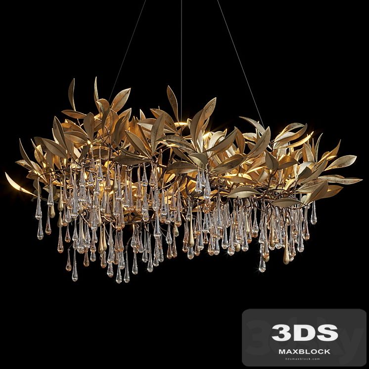 Hanging chandelier Vargov Design - Olive