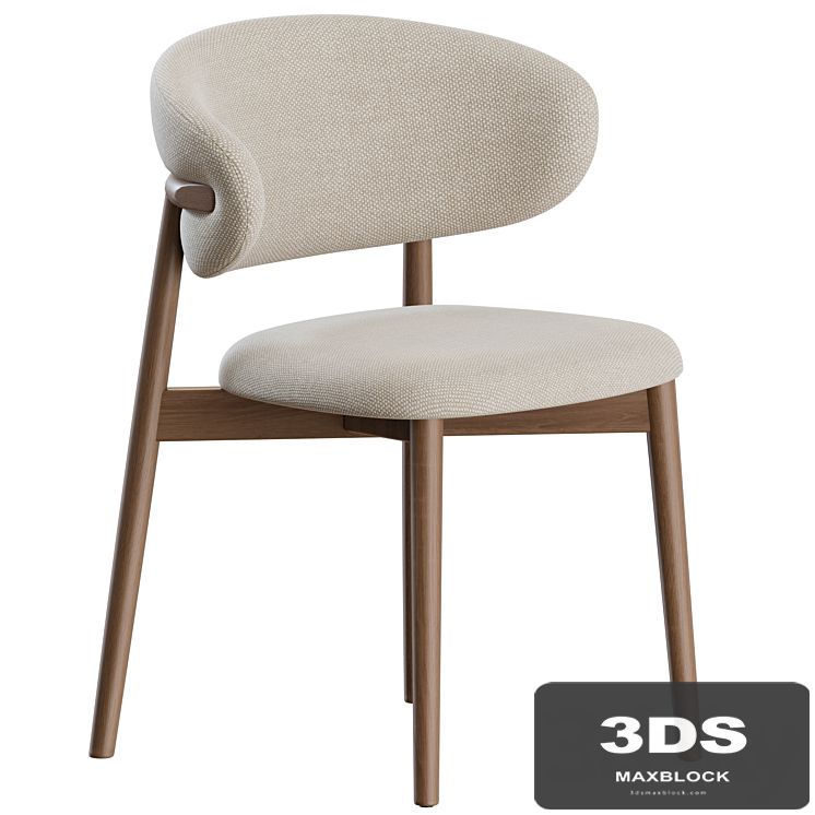 Oleandro Chair Wood by Calligaris