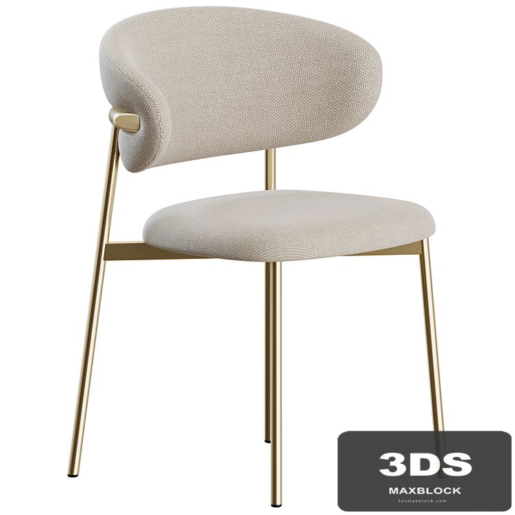 Oleandro Chair Metal by Calligaris
