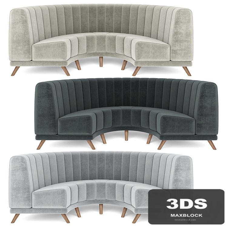MD Round Sofa 003