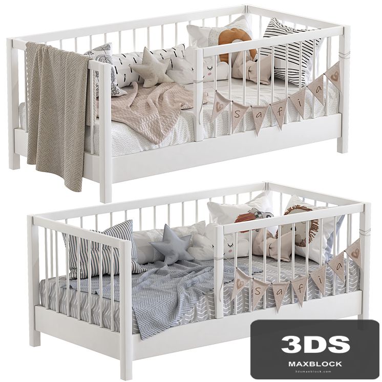 Unique Kids Wooden House Bed