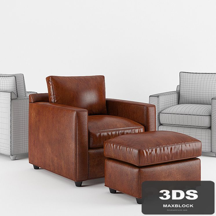 Crate & Barrel / Troy Chair and a Half