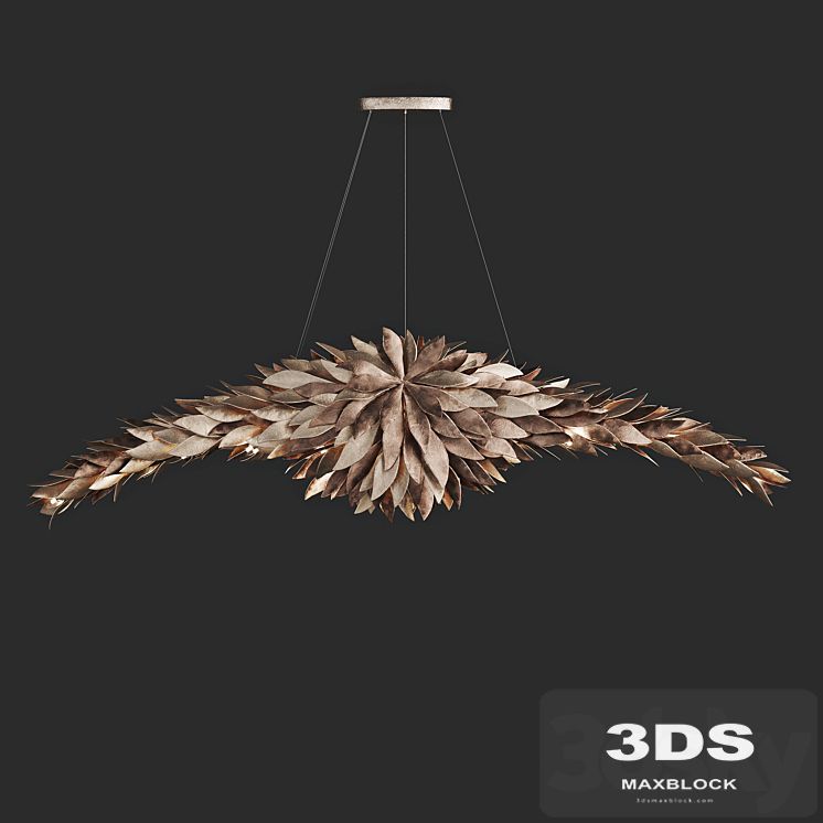 Luxury chandelier with petal elements EVO Vetvistore