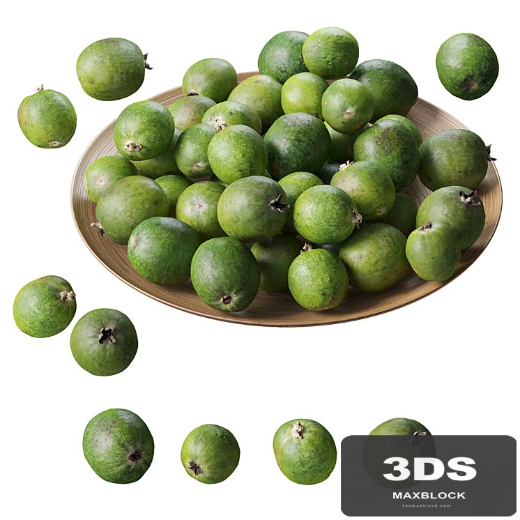 Feijoa on a platter