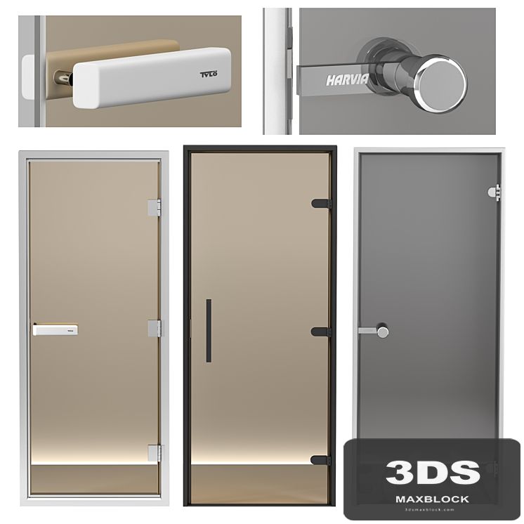 Hamam Turkish Sauna Glass Doors